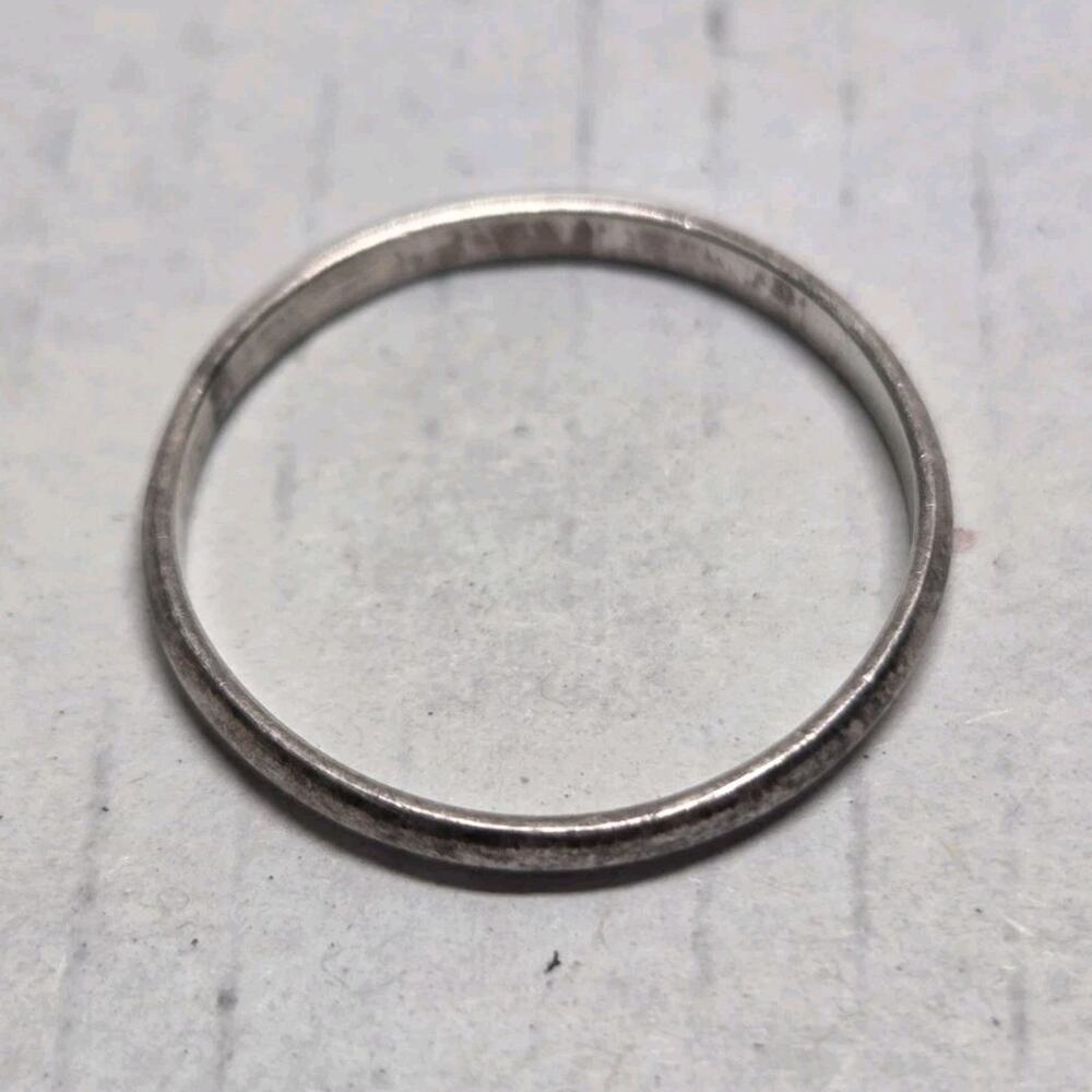Sterling Silver 925 Wedding Anniversary‎ Band Ring No Stone